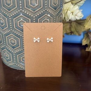 Dainty “Bow” Earrings